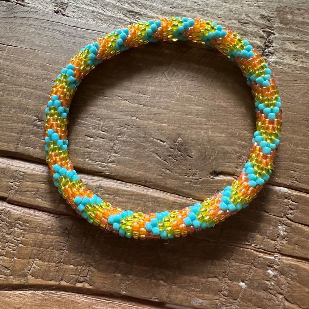 Colorful Handmade Beaded Bracelet